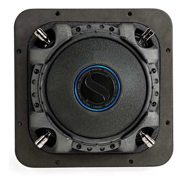 Kicker Solo-Baric L7S84, firkantet 8-tommers basenhed, 2x4 ohm