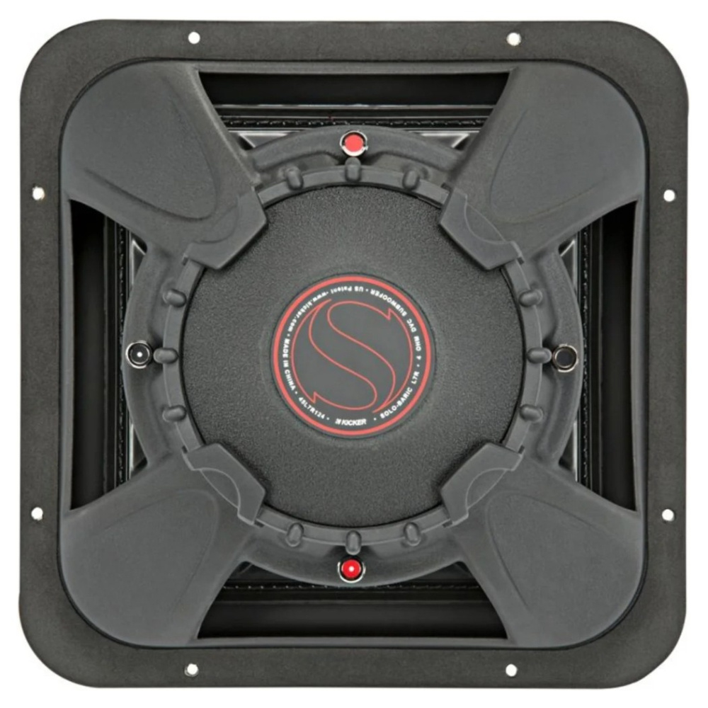 Kicker Solo-Baric L7R122, 12-tommer basenhed, 2 x 2 ohm