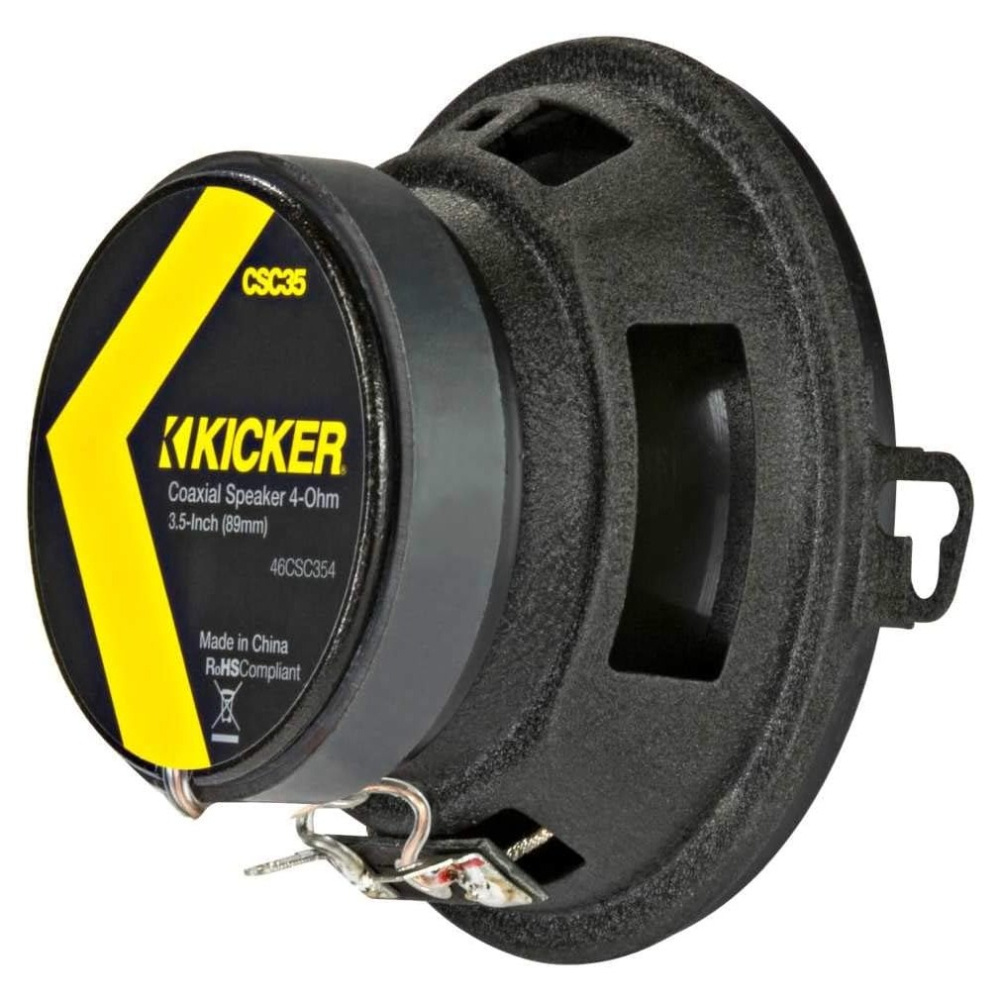Kicker CS CSC354, 3.5 tommer koaksialhøjttalere, Par