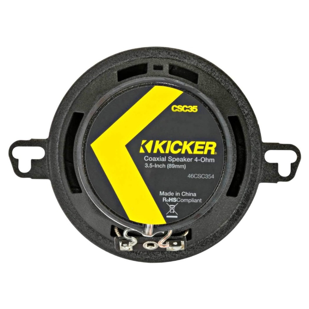 Kicker CS CSC354, 3.5 tommer koaksialhøjttalere, Par