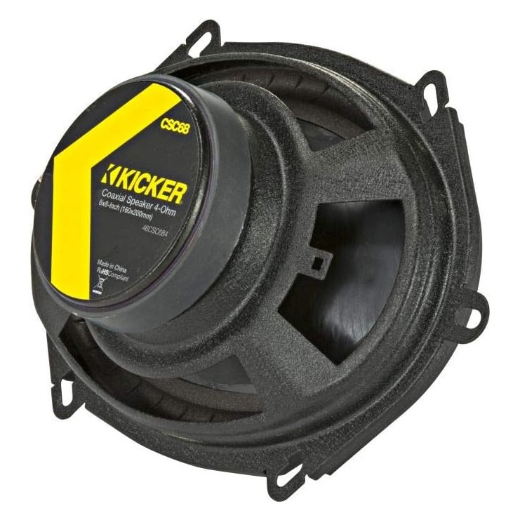 Kicker CS CSC684, 6x8 tommer koaksialhøjttalere, Par