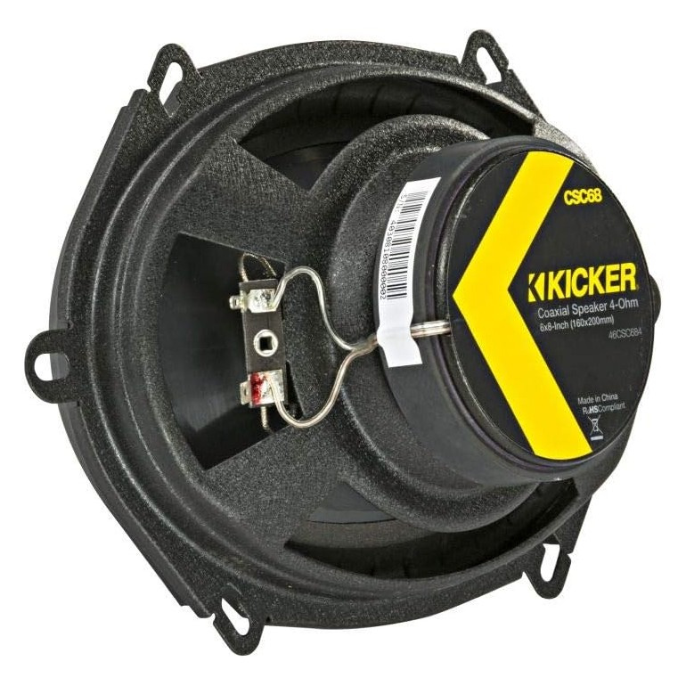 Kicker CS CSC684, 6x8 tommer koaksialhøjttalere, Par