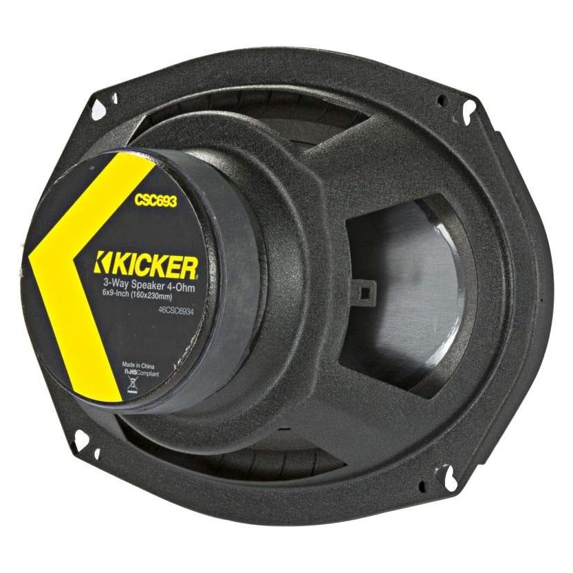 Kicker CS CSC6934, 6x9 tommer koaksialhøjttalere, Par