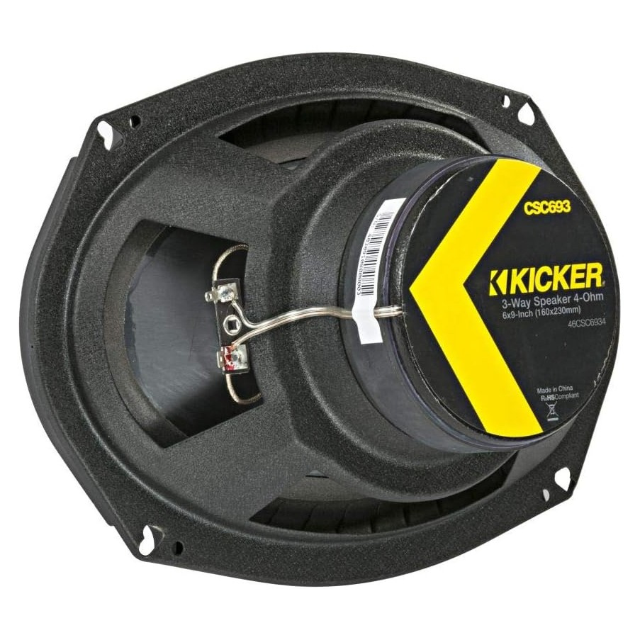 Kicker CS CSC6934, 6x9 tommer koaksialhøjttalere, Par