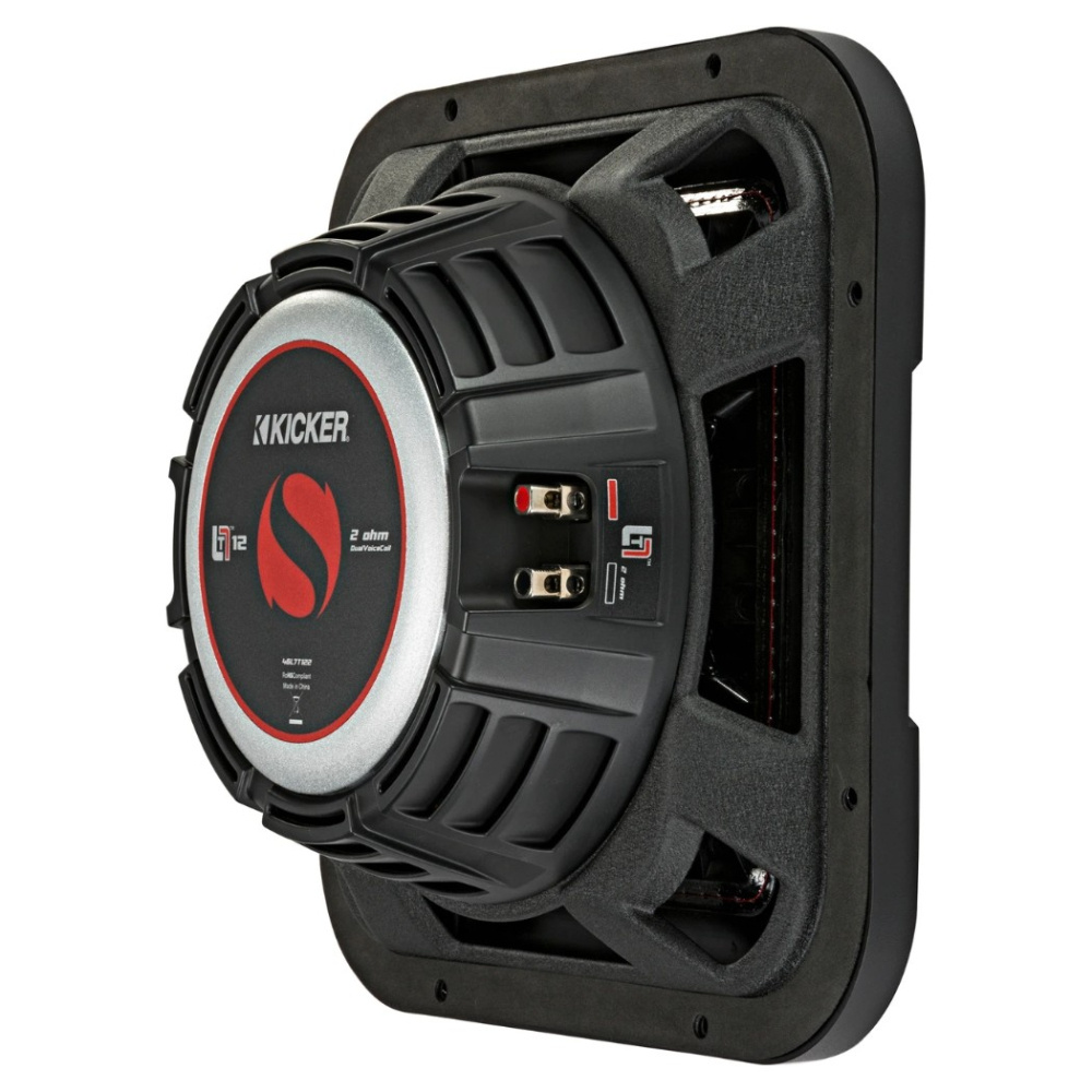 Kicker Solo-Baric L7T122, 12-tommer basenhed, 2 x 2 ohm