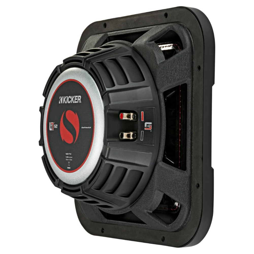 Kicker Solo-Baric L7T124, 12-tommer basenhed, 2 x 4 ohm