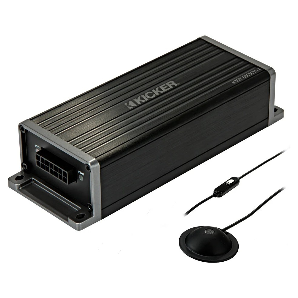 Kicker KEY200.4, 4-kanals DSP-forstærker
