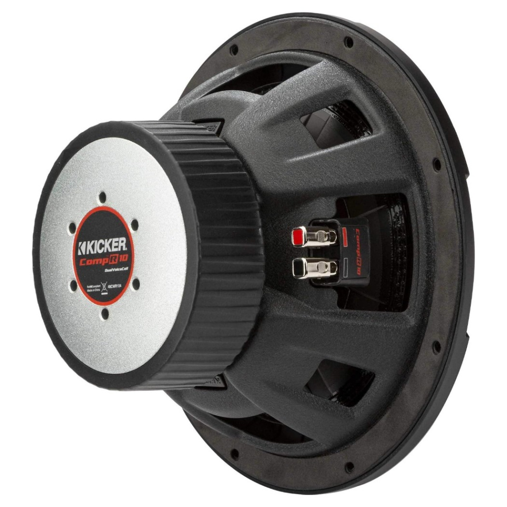 Kicker CompR CWR102, 10-tommer basenhed, 2 x 2 ohm