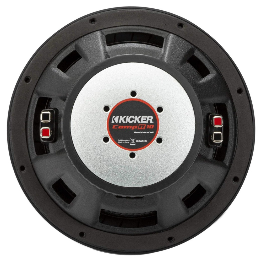Kicker CompR CWR102, 10-tommer basenhed, 2 x 2 ohm