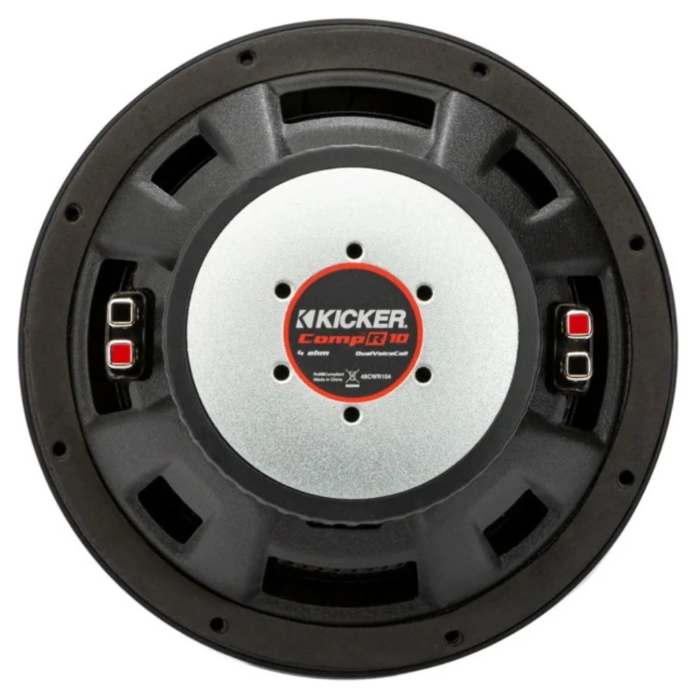 Kicker CompR CWR104, 10-tommer basenhed, 2 x 4 ohm