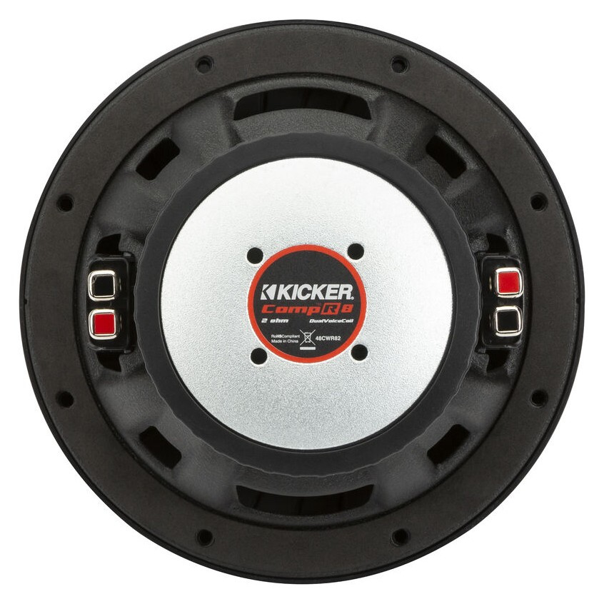 Kicker CompR CWR82, 8-tommer basenhed, 2 x 2 ohm