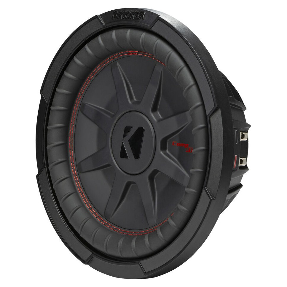 Kicker CompRT CWRT104, 10-tommer basenhed, 2 x 4 ohm