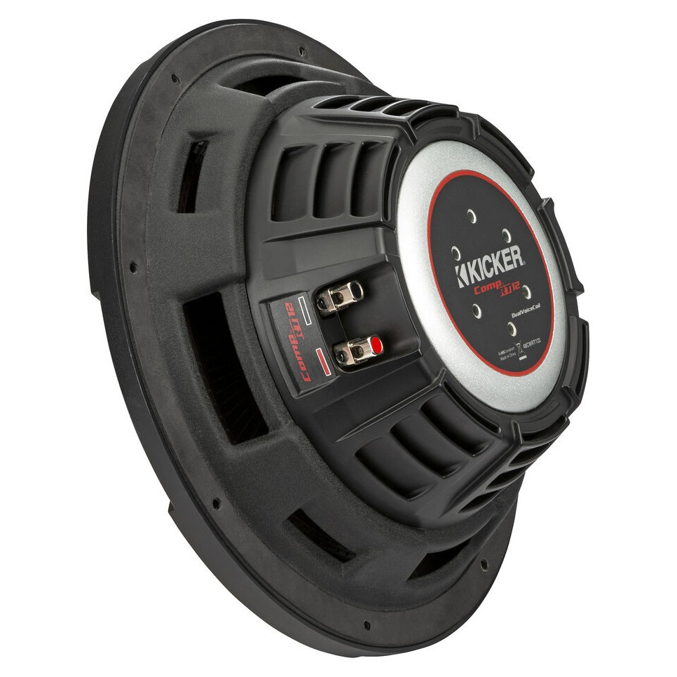 Kicker CompRT CWRT122, 12-tommer basenhed, 2 x 2 ohm