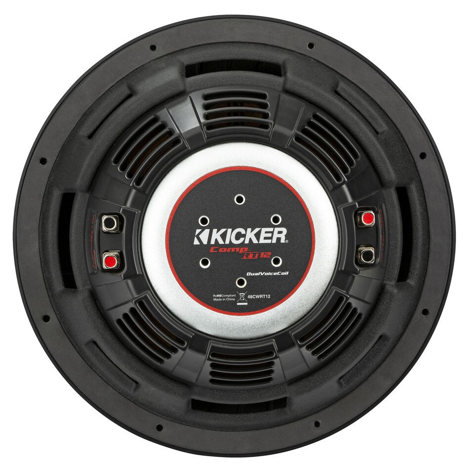 Kicker CompRT CWRT122, 12-tommer basenhed, 2 x 2 ohm