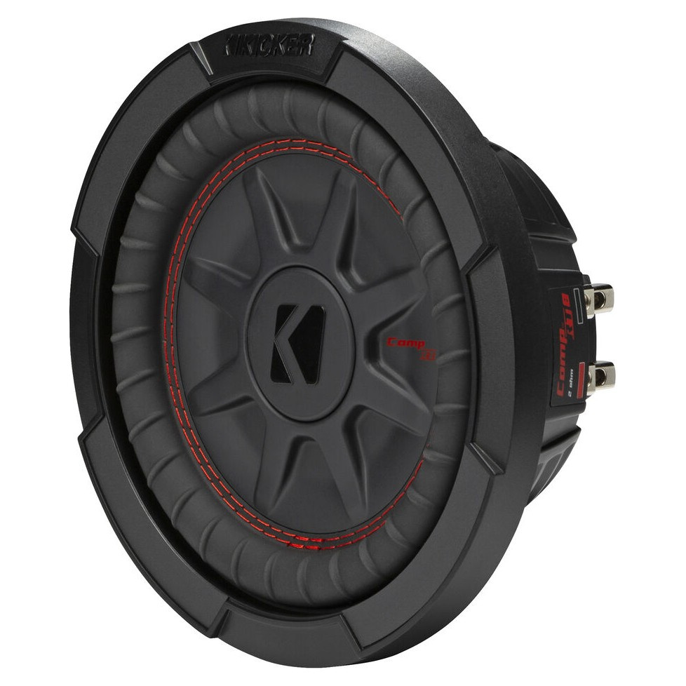 Kicker CompRT CWRT82, 8-tommer basenhed, 2 x 2 ohm
