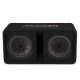 Kicker CompR DCWR102, 2 x 10 tommer baskasse, 2 ohm Kicker CompR DCWR102, 2 x 10 tommer baskasse, 2 ohm