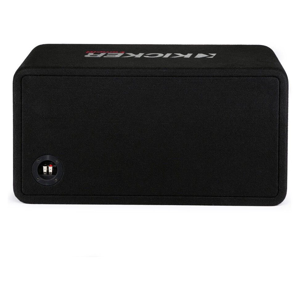 Kicker CompR DCWR102, 2 x 10 tommer baskasse, 2 ohm