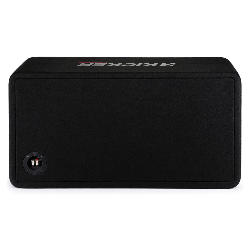 Kicker CompR DCWR122, 2 x 12 tommer baskasse, 2 ohm