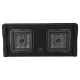 Kicker Solo-Baric DL7TDF122, 2 x 12 tommer baskasse, 2 ohm Kicker Solo-Baric DL7TDF122, 2 x 12 tommer baskasse, 2 ohm