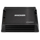 Kicker KickPack KKPDF212, baspakke med lukket, nedadvendt 12-tommers subwooferkabinet, forstærker og kabler Kicker KickPack KKPDF212, baspakke med lukket, nedadvendt 12-tommers subwooferkabinet, forstærker og kabler
