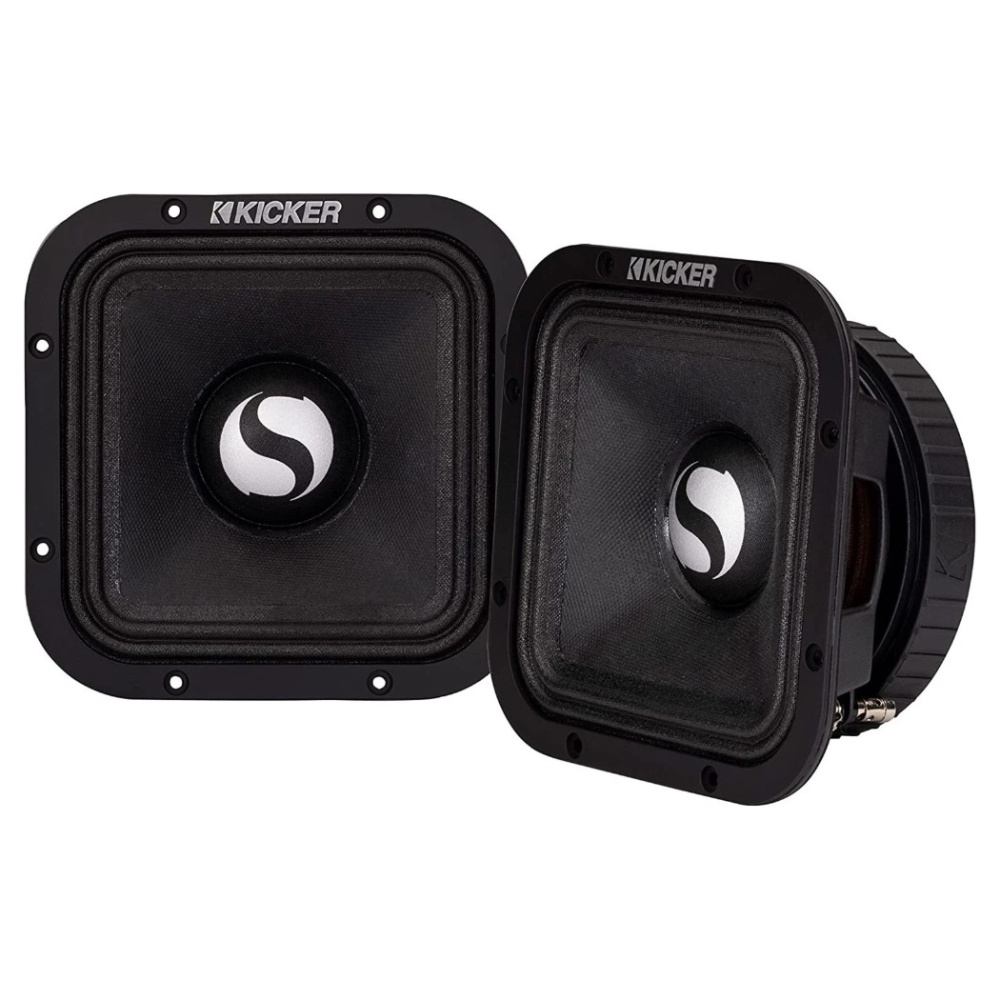 Kicker ST7MR8, 7-tommers midbas/mellemtone, 8 Ohm, par