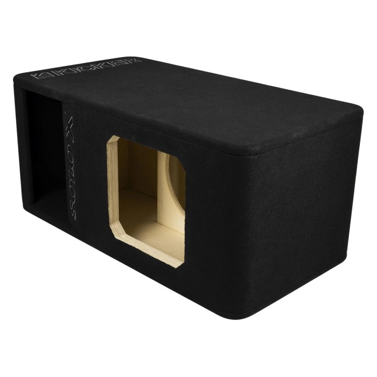 Kicker SoloX VUL7X12, tom ventileret subwooferkasse på 1x12 tommer til SoloX L7X
