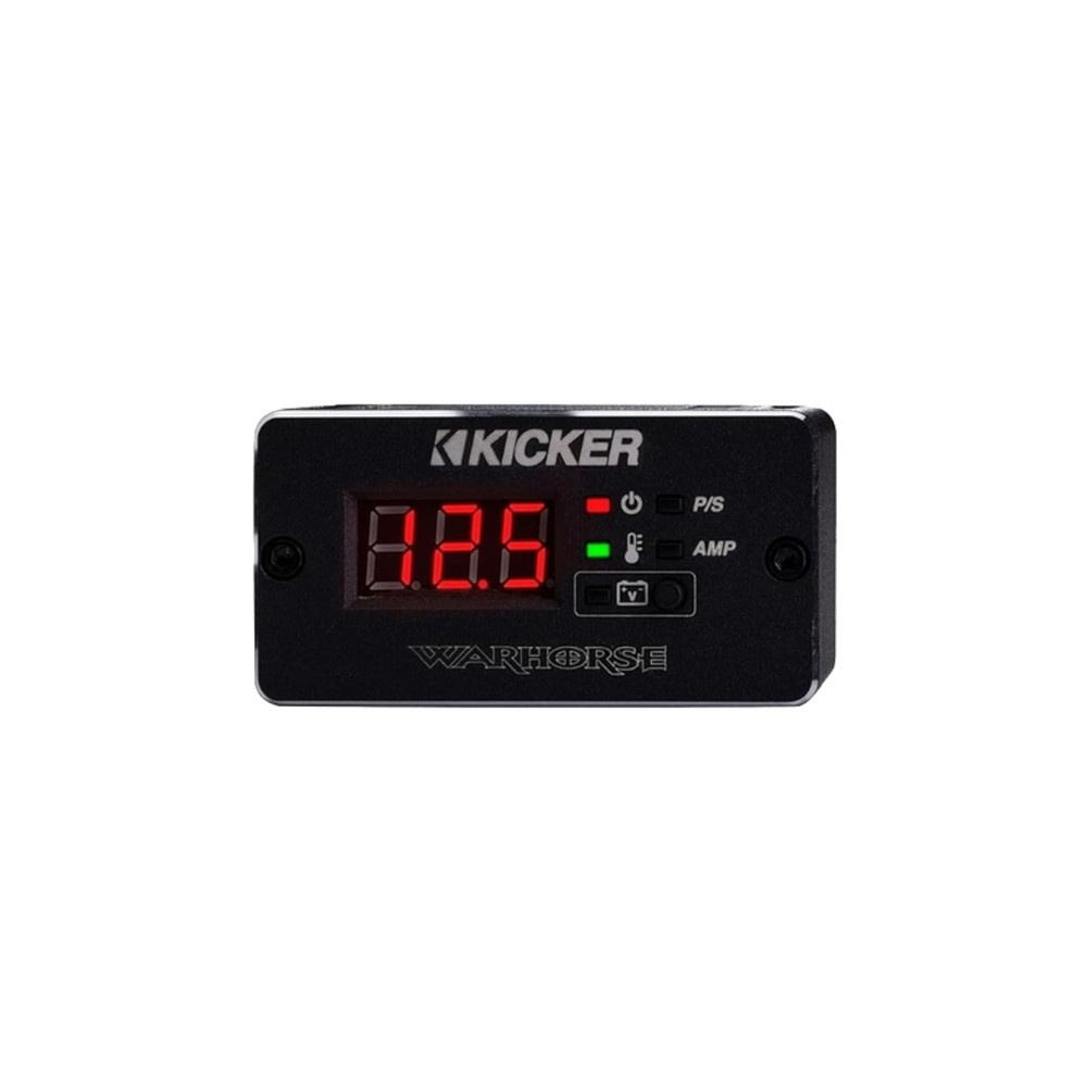 Kicker Warhorse WXA1000.4, kraftig 4-kanals forstærker