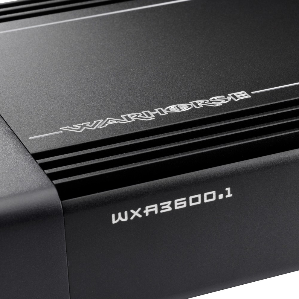 Kicker Warhorse WXA3600.1, kraftig monoblokforstærker