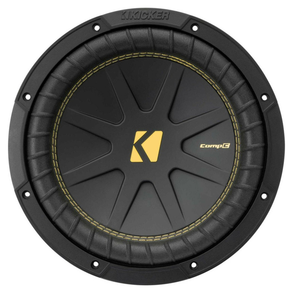 Kicker CompC CWCD104, 10-tommers basenhed, 2x4 ohm