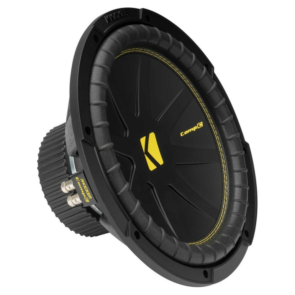 Kicker CompC CWCD124, 12-tommers basenhed, 2x4 ohm