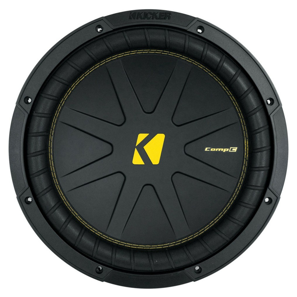 Kicker CompC CWCD124, 12-tommers basenhed, 2x4 ohm