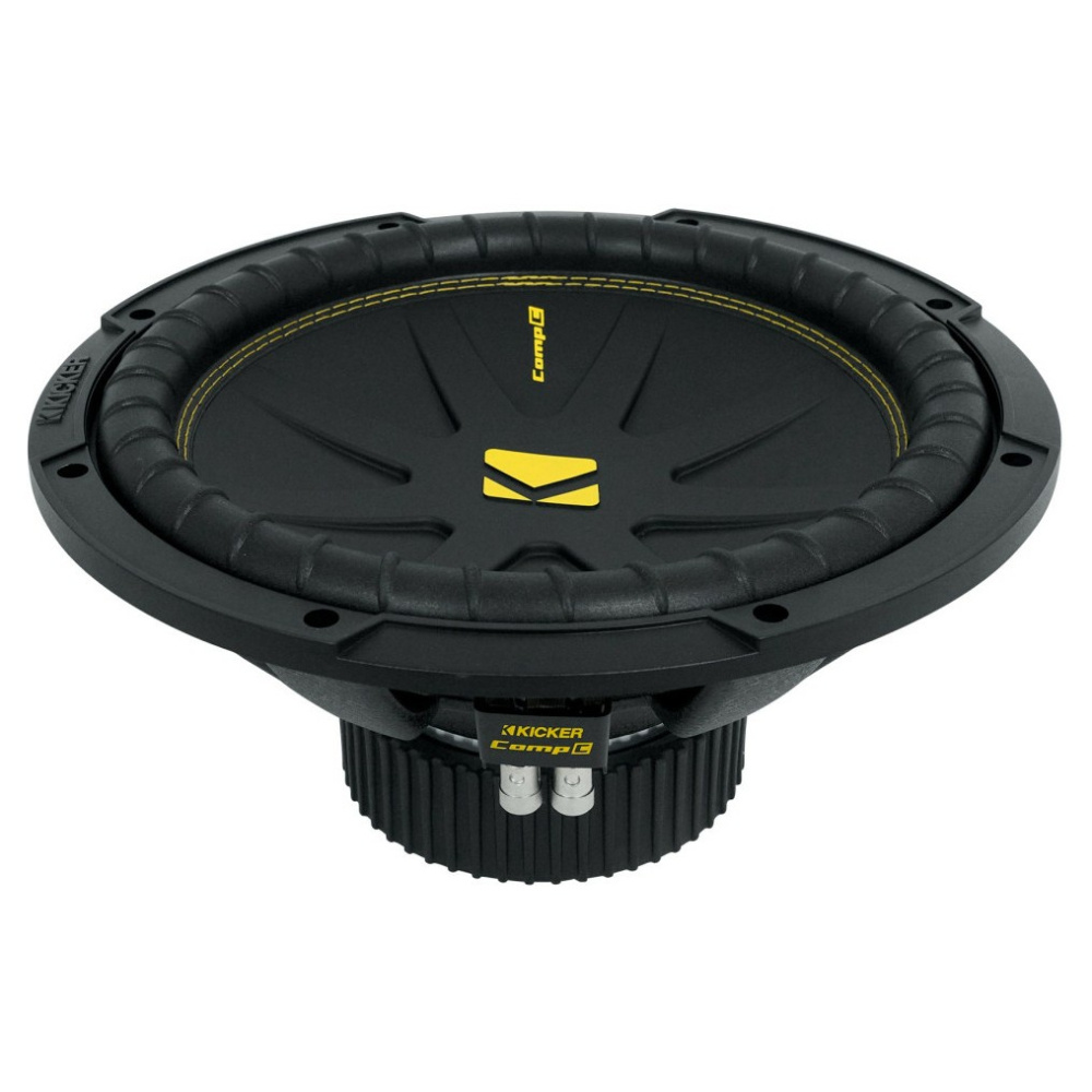 Kicker CompC CWCD124, 12-tommers basenhed, 2x4 ohm