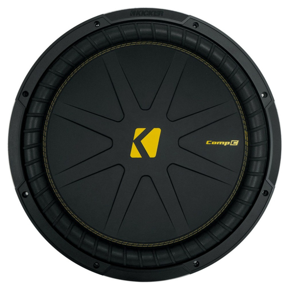 Kicker CompC CWCD154, 15-tommers basenhed, 2x4 ohm