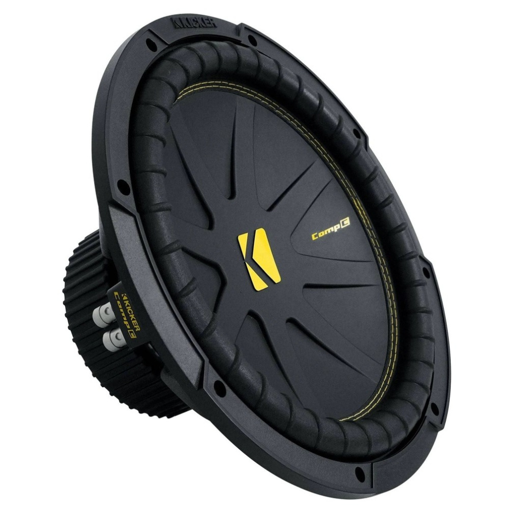 Kicker CompC CWCS124, 12-tommers basenhed, 4 ohm