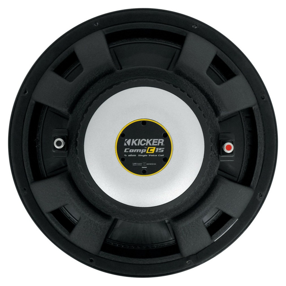 Kicker CompC CWCS154, 15-tommers basenhed, 4 ohm