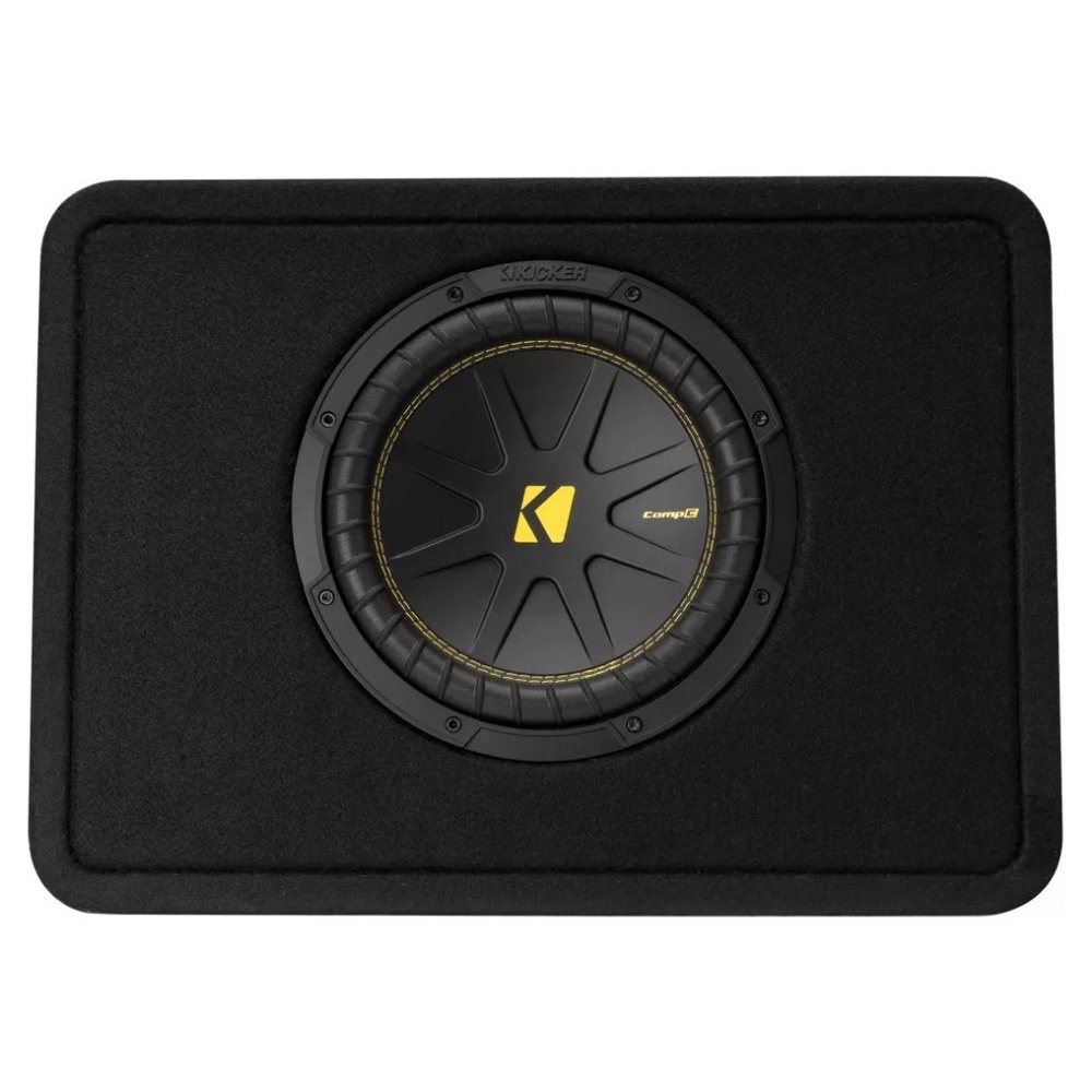 Kicker CompC TCWC102, basrefleks-subwooferkasse 1x10 tommer, 2 ohm