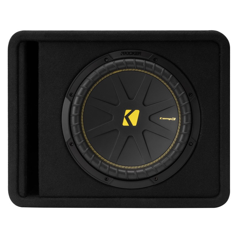 Kicker CompC VCWC124, basrefleks-subwooferkasse 1x12 tommer, 4 ohm