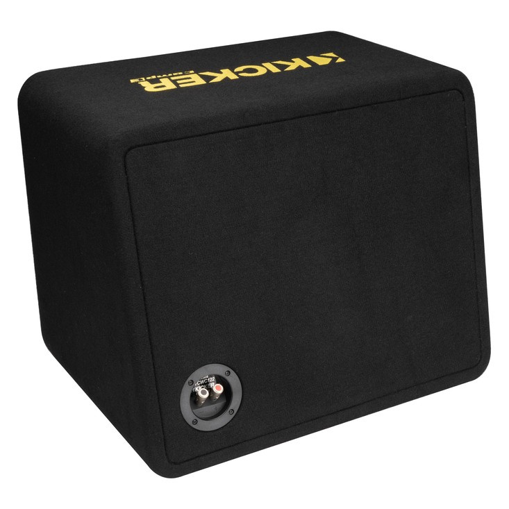Kicker CompC VCWC124, basrefleks-subwooferkasse 1x12 tommer, 4 ohm