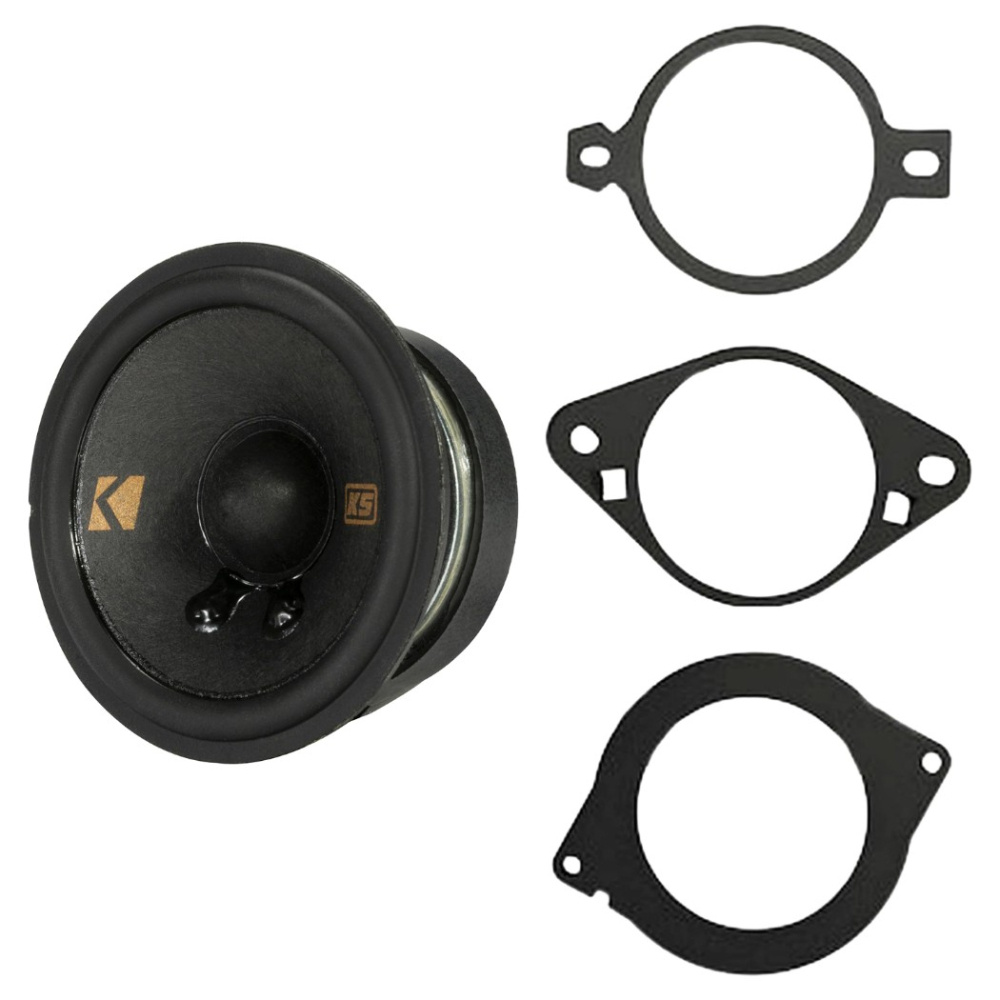 Kicker KSC2704C, 2,75-tommers mellemtone, stk.