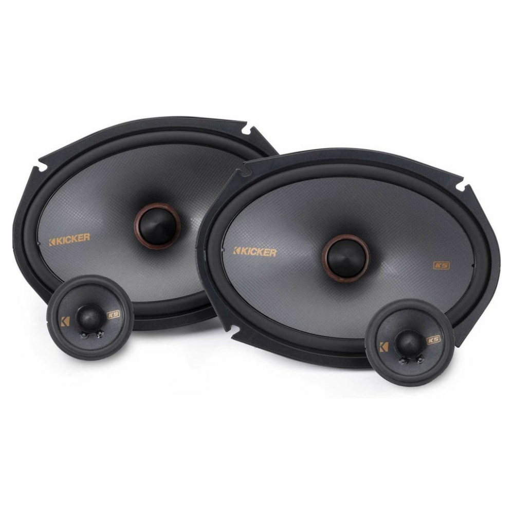 Kicker KSS269, 6x9 tommer 2,5-vejs komponentsystem, par