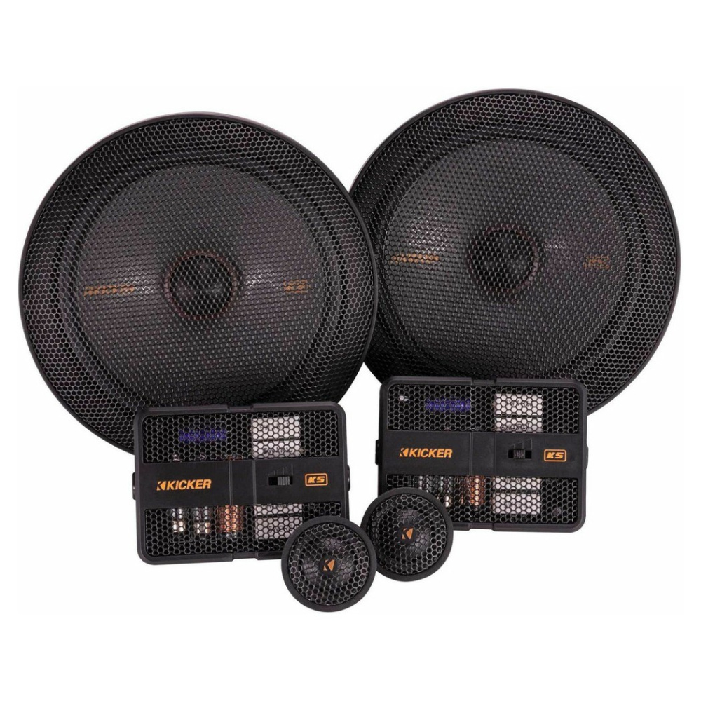 Kicker KSS6704, 6,75 tommer komponentsystem, par