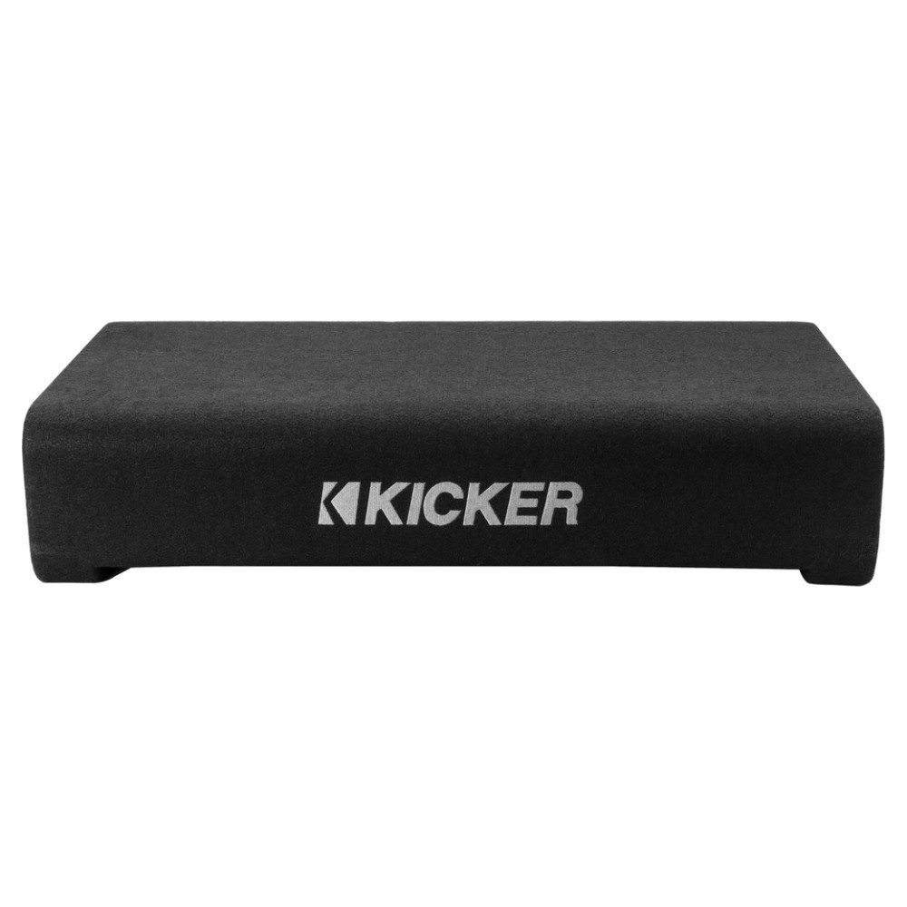 Kicker CompRT PTRTP12, 12-tommers nedadrettet aktiv subwooferkasse