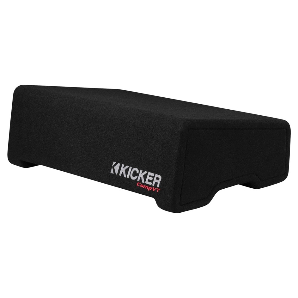 Kicker CompVT CVTDF122, 12-tommers nedadvendt subwooferkasse, 2 ohm