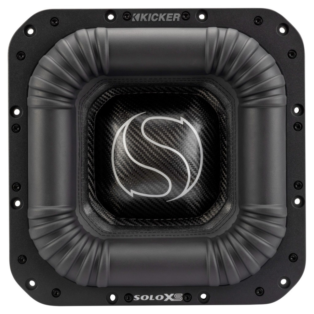 Kicker SoloXS L7XS122, 12-tommers basenhed, 2x2 ohm