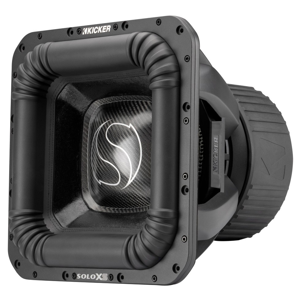 Kicker SoloXS L7XS152, 15-tommers basenhed, 2x2 ohm
