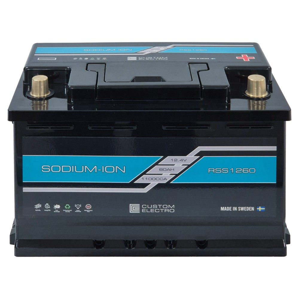 CustomElectro RSS v2 12-60, kraftfuldt 60Ah Sodium-Ion-batteri