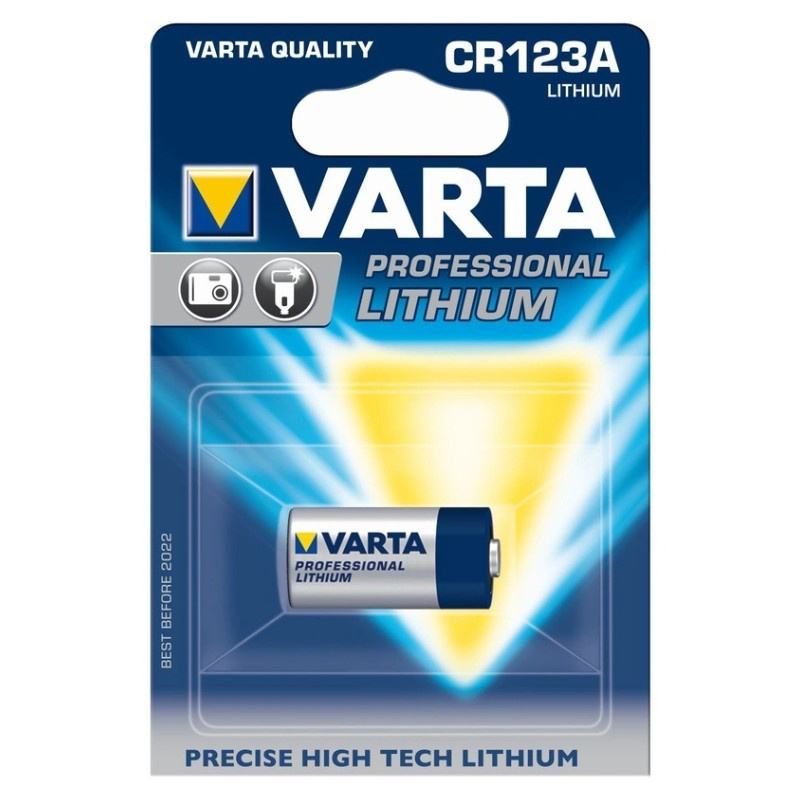 Varta Professional CR123A, lithiumbatteri, 1 stk.