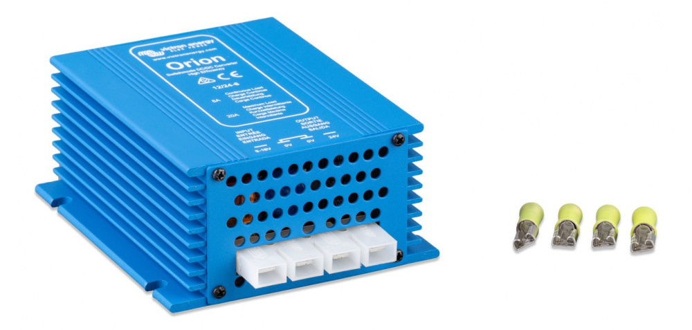 Victron Orion DC-DC-omformer, 12V ind 24V ud, 8A