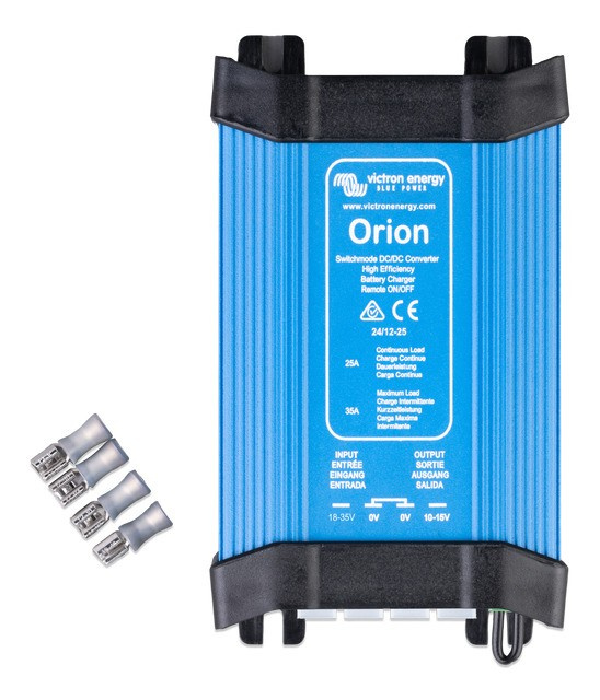 Victron Orion DC-DC-omformer, 24V ind 12V ud, 25A