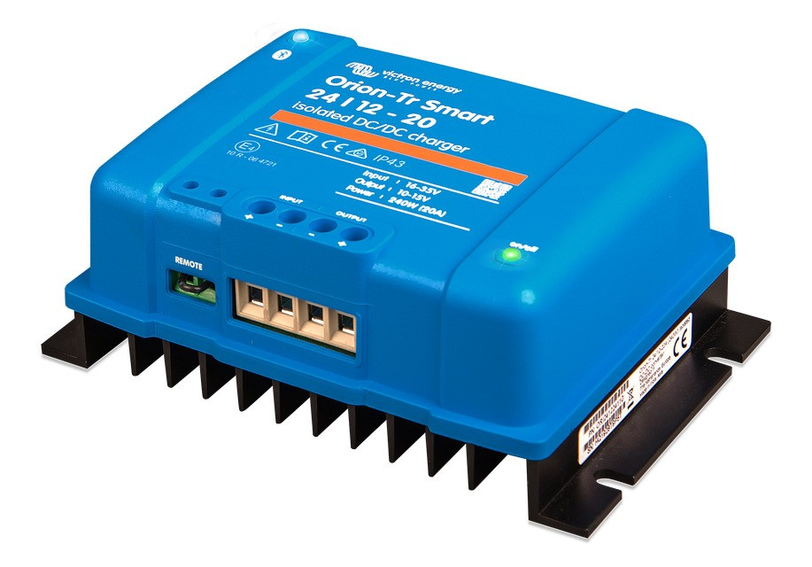 Victron Orion-Tr Smart DC-DC-lader, 24V ind 12V ud, isoleret 20A